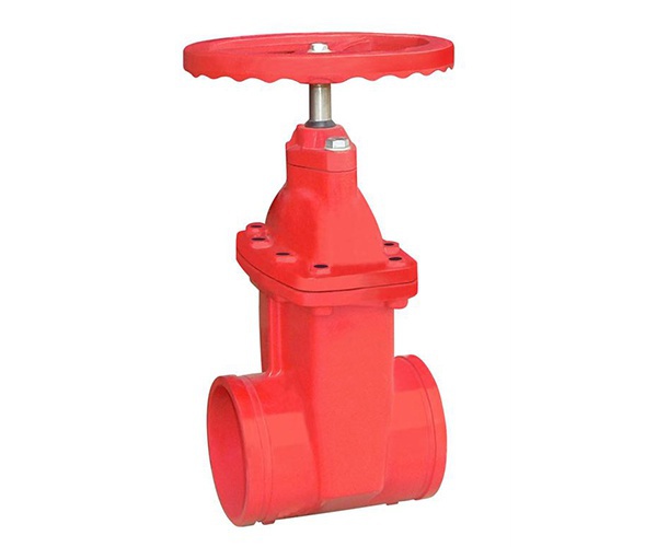 沟槽弹性座封暗杠闸阀